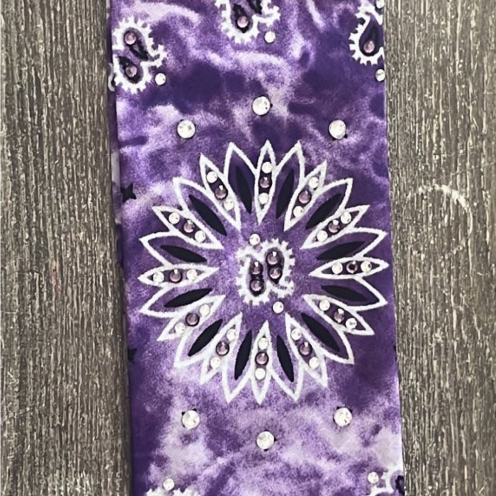 Biker bling bandanna